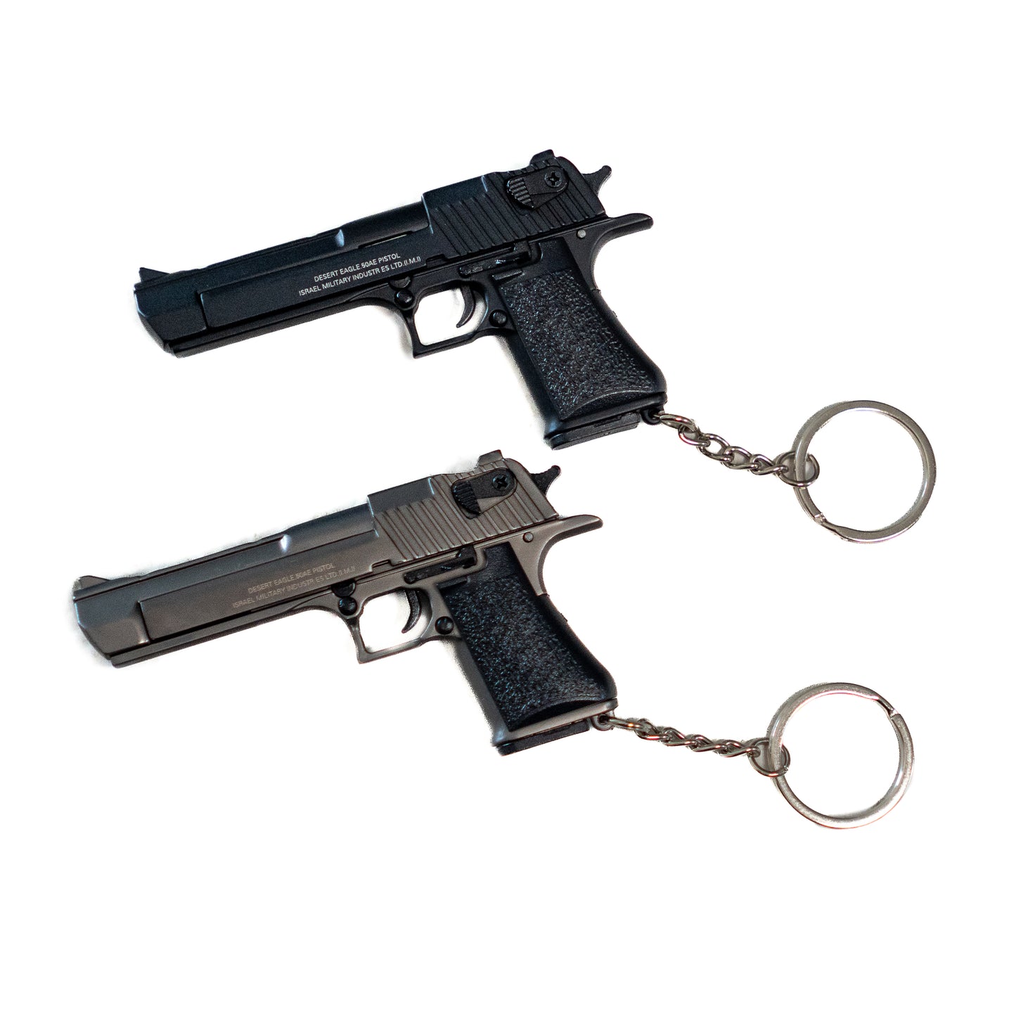 Desert Eagle-Style Mini Pistol Keychain