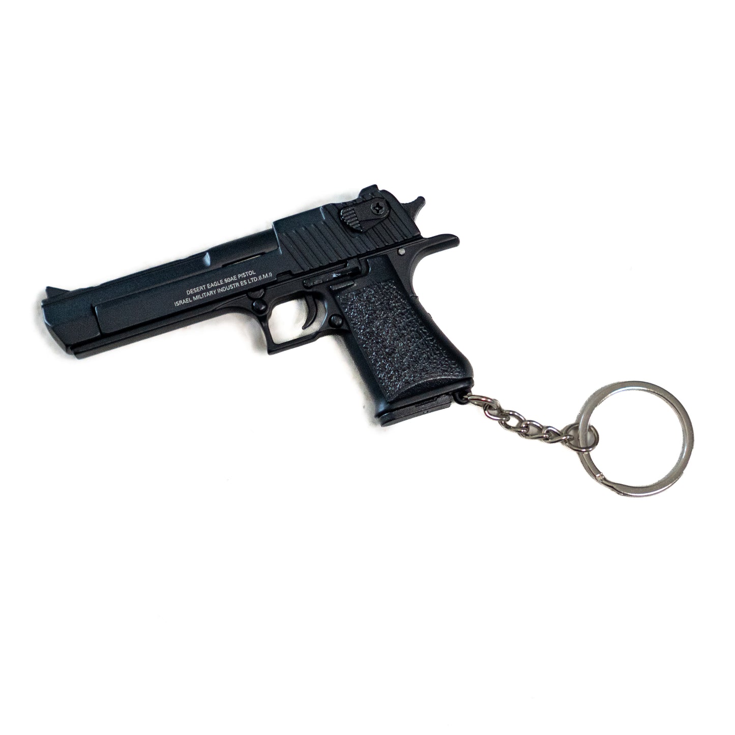 Desert Eagle-Style Mini Pistol Keychain