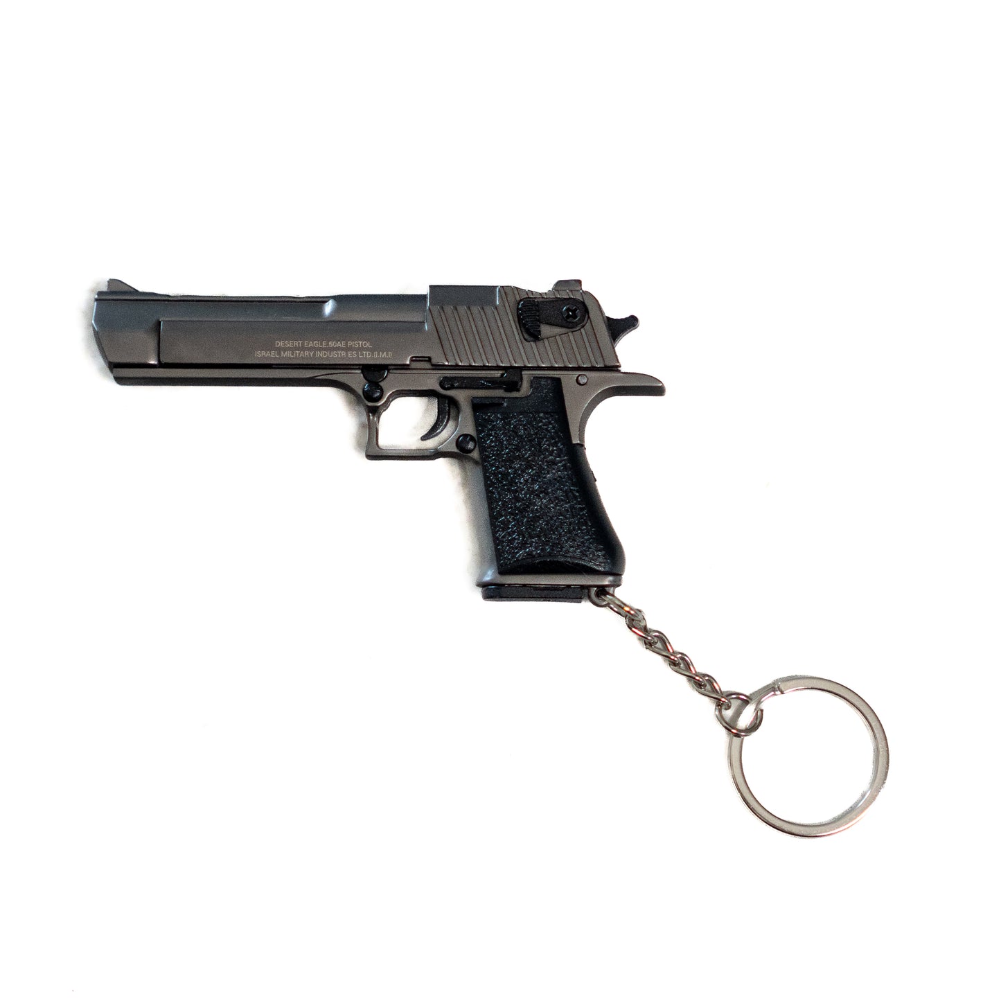 Desert Eagle-Style Mini Pistol Keychain