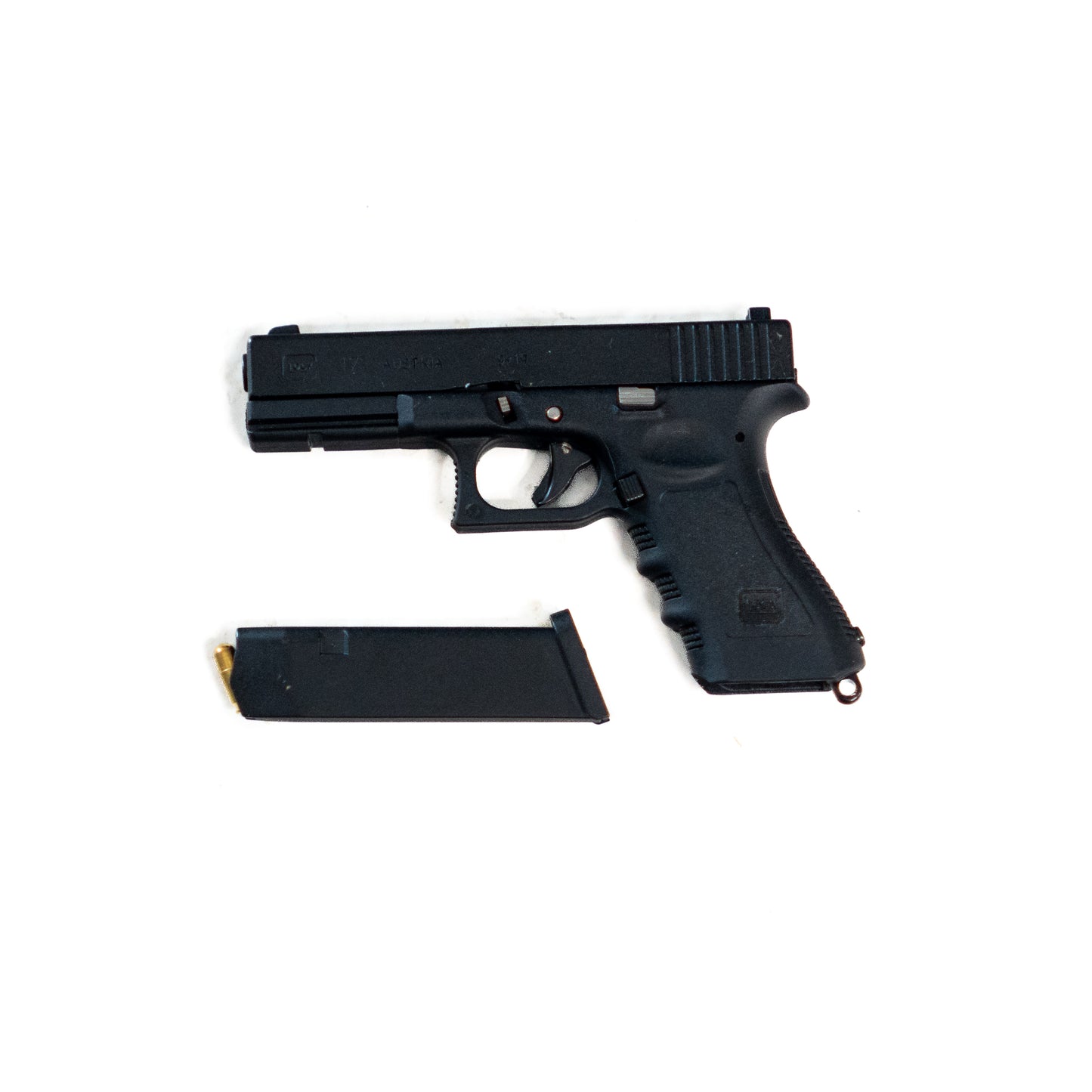 Mini Glock-Style Shell Ejecting Keychain