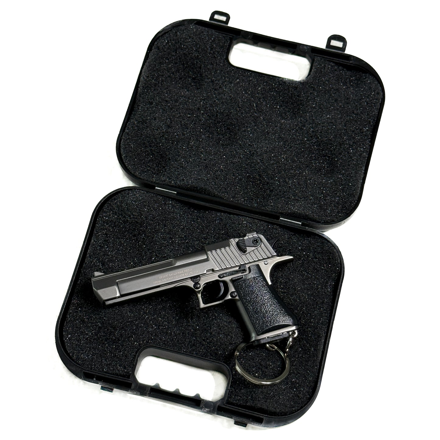 Desert Eagle-Style Mini Pistol Keychain
