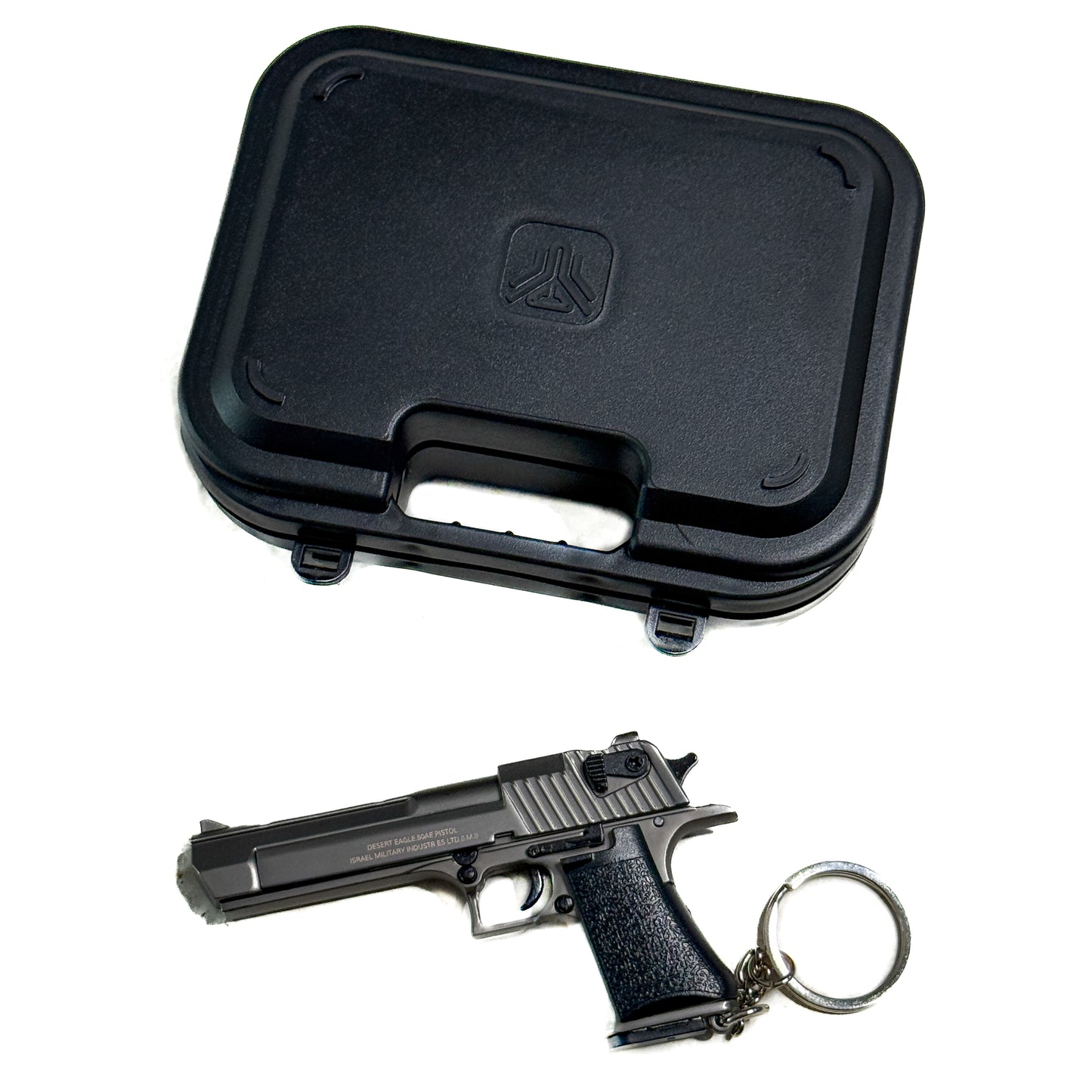 Desert Eagle-Style Mini Pistol Keychain