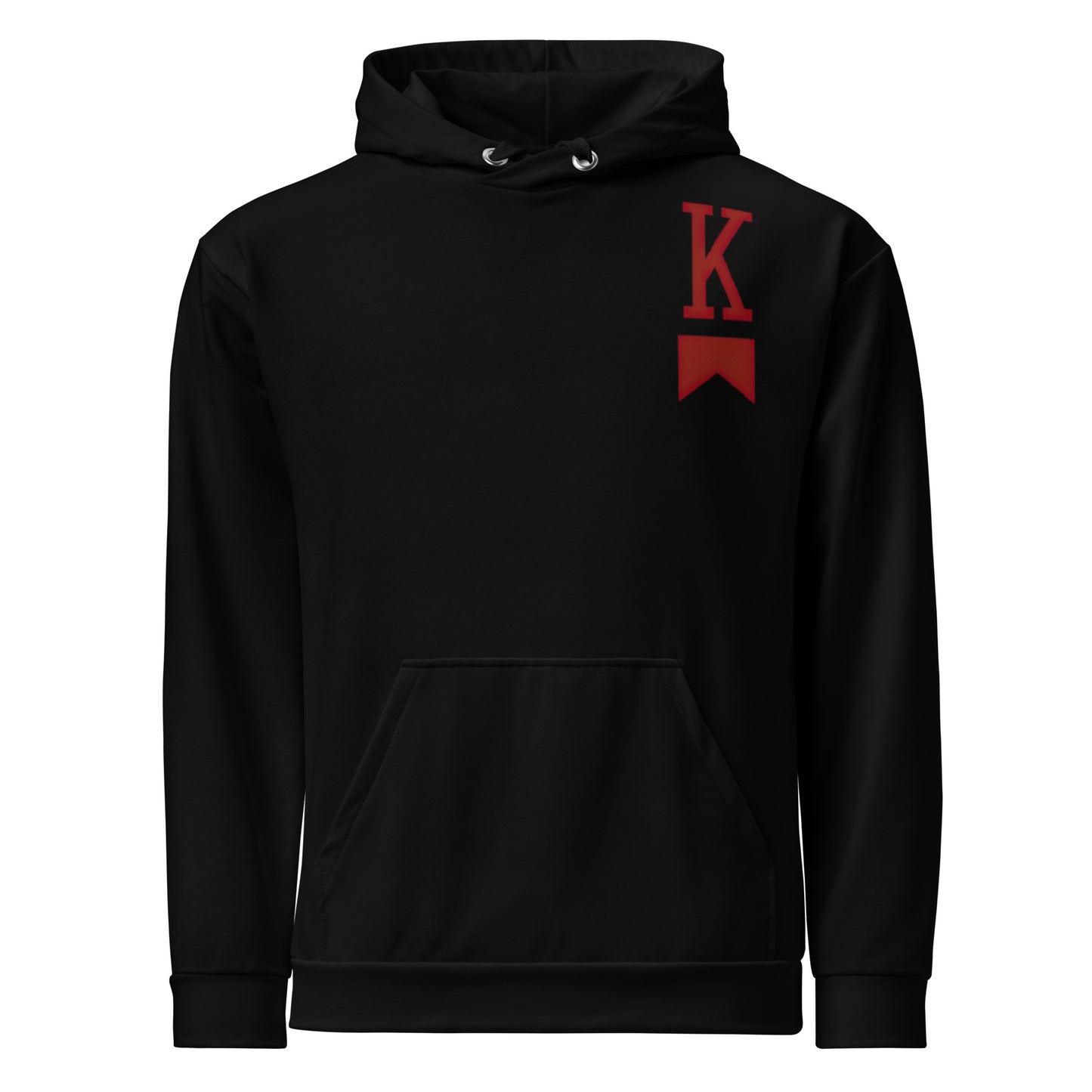 King of Red Cigarettes Hoodie Black