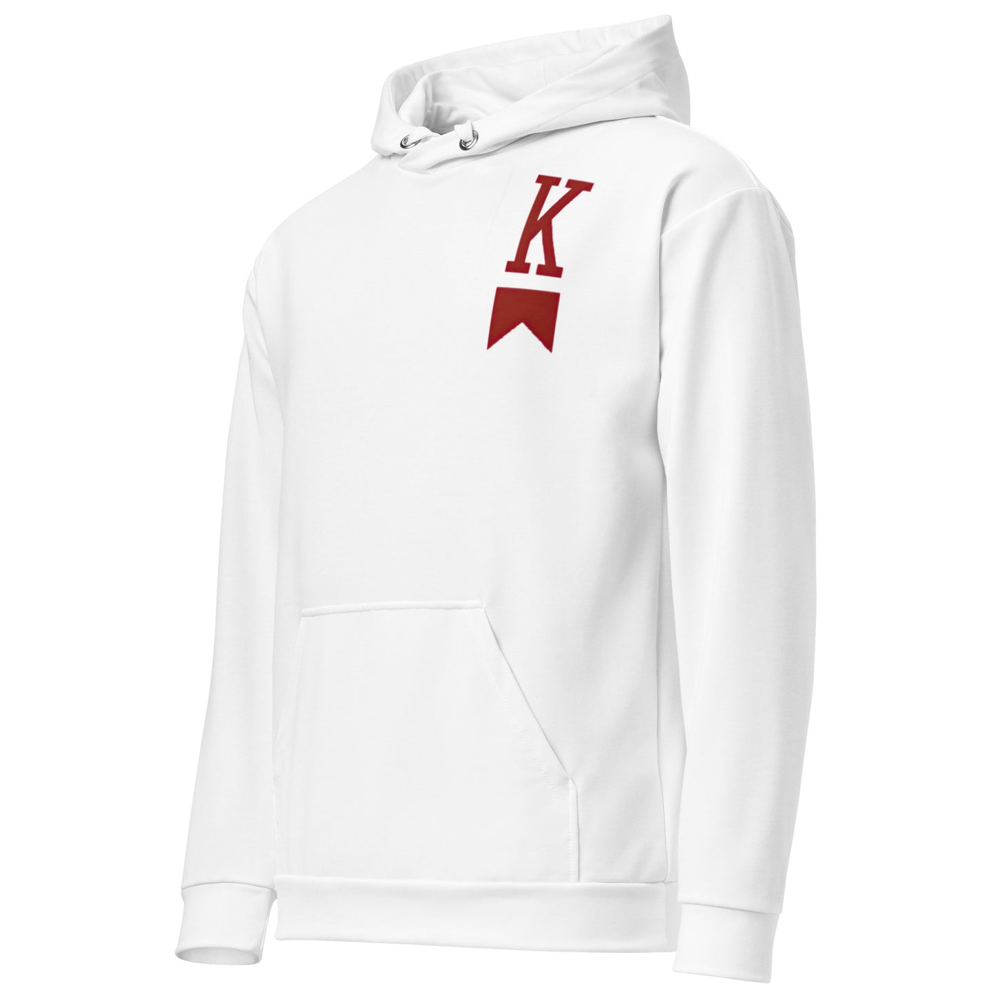 King of Red Cigarettes Hoodie White