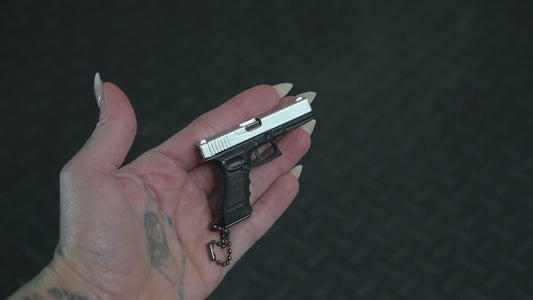Mini G17 Style Keychain